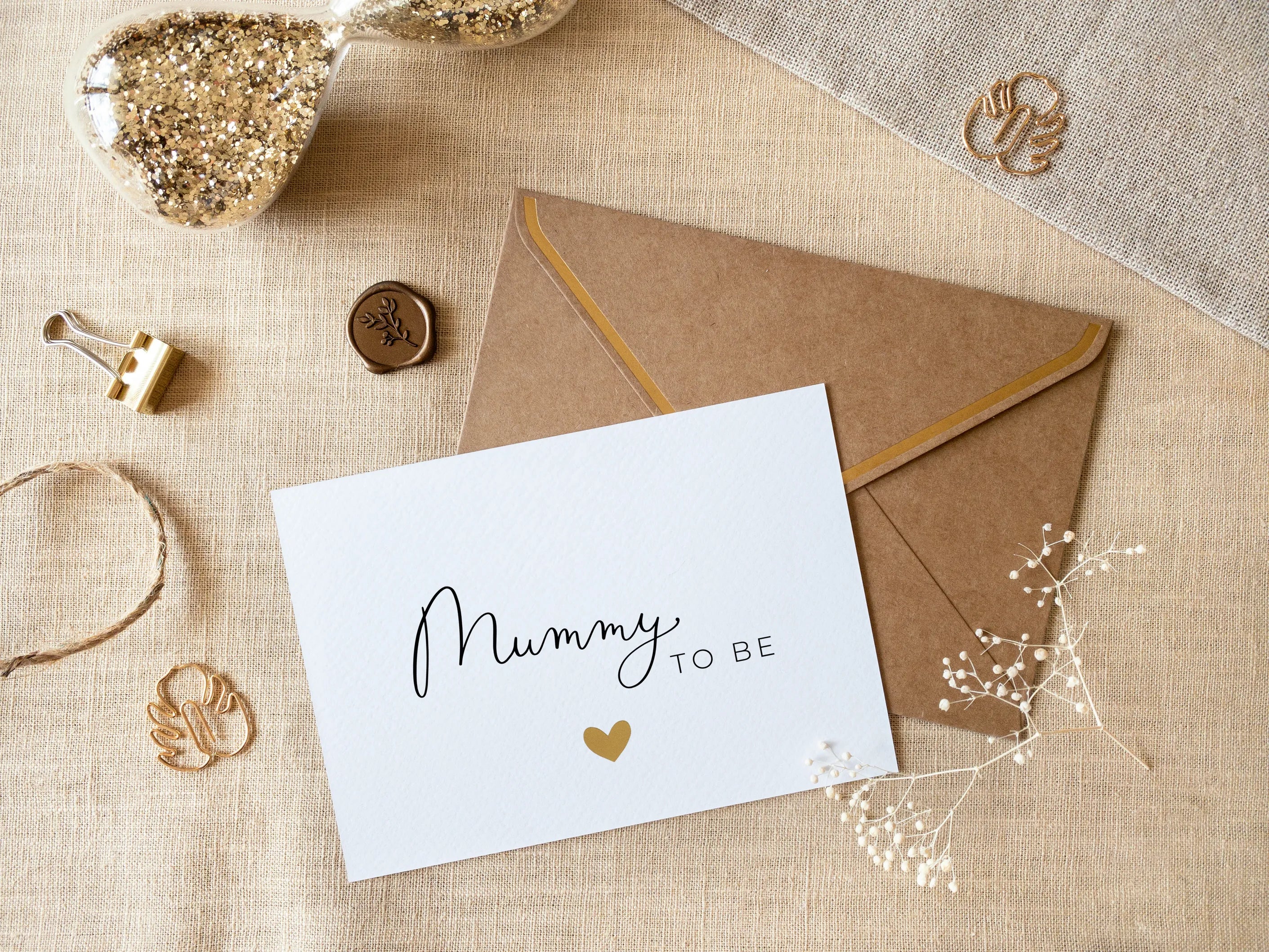 Mummy to be card - JoliCoon