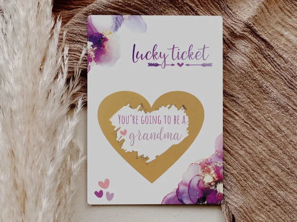 You're going to be a grandma scratch card Dream